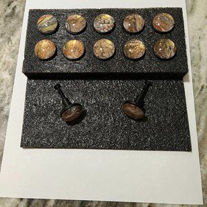 12,  1 inch round cabinet knobs.